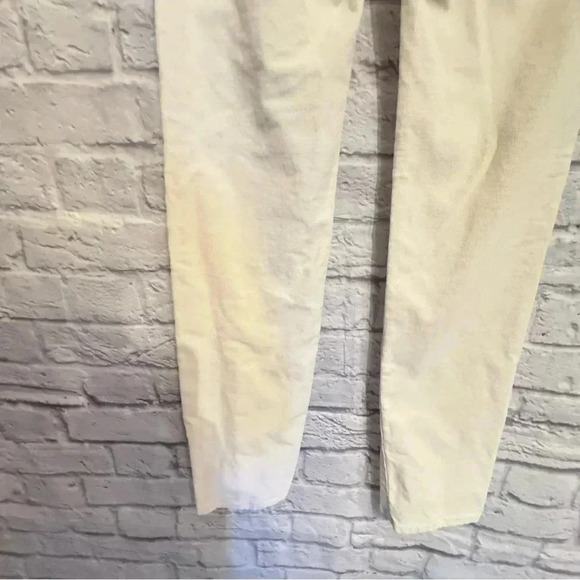 Victoria’s Secret VS Pencil Off White Corduroy Pants - Picture 10 of 14